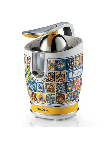 ARIETE SPREMIAGRUMI POSITANO EDITION  (0413) - CHASSIS IN METALLO - 2 CONI - MOTORE SILENZIOSO - 85W