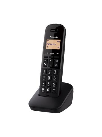 PANASONIC KX-TGB610JT (NERO) - TELEFONO CORDLESS - IMPUGNATURA ANTISCIVOLO - AUTONOMIA IN CHIAMATA 18H