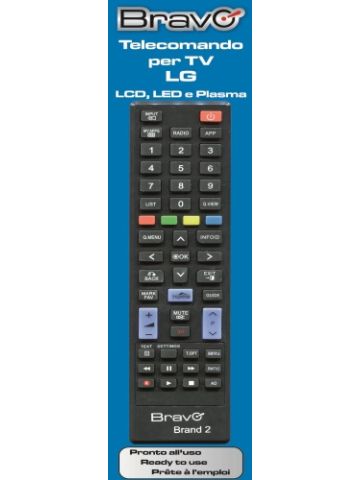 TELECOMANDO UNIV. DEDICATO BRAVO LG