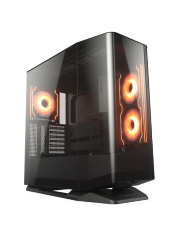 COUGAR FV270 (BLACK) - PC CASE MID TOWER - VENTOLA RGB  2*140mm + 2 *120mm