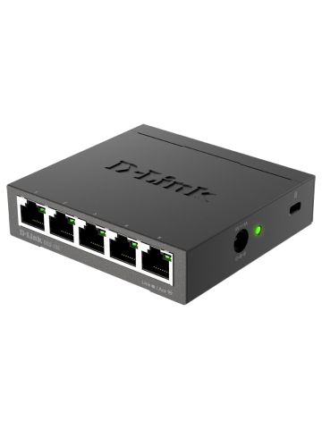 D-LINK DGS-105 - DESKTOP SWITCH 5 PORTE GIGABIT NON GESTITE
