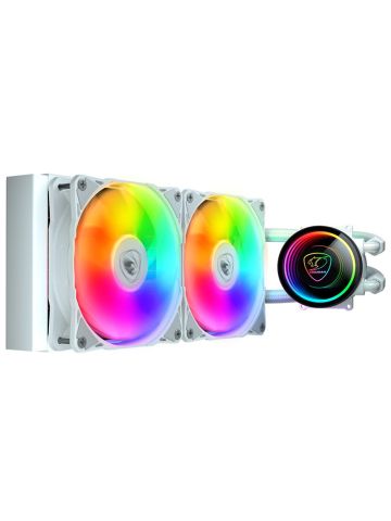COUGAR POSEIDON ELITE 240 ARGB (WHITE) - DISSIPATORE A LIQUIDO RGB