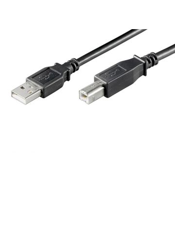 CAVO USB 2.0 A/B M/M 5Mt NERO