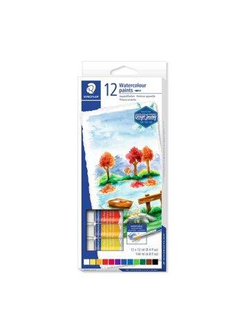 STAEDTLER Watercolour Paint - SCATOLA DA12PZ DA 12ML