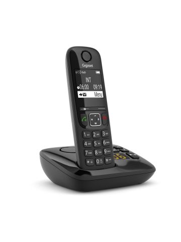 GIGASET AS690A (NERO) - TELEFONO CORDLESS - VIVAVOCE - SEGRETERIA