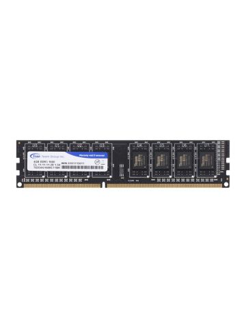 TEAM GROUP DESKTOP RAM 4GB - DDR3 - PC1600 (TED34G1600C1101)