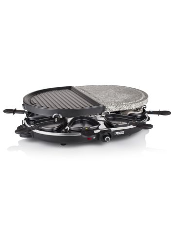 GRILL PARTY & RACLETTE 8 OVAL STON 1200W