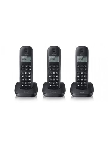 BRONDI GALA TRIO (NERO) - TELEFONO CORDLESS TRIPLO