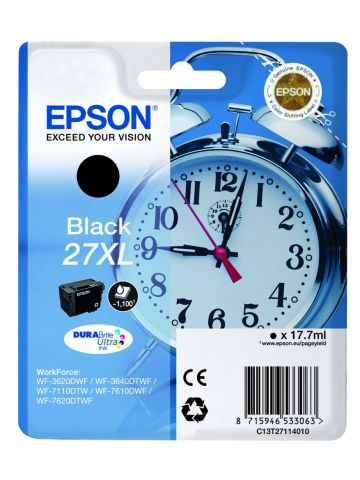 CART.INK  27XL BK EPSON WorkForce 761