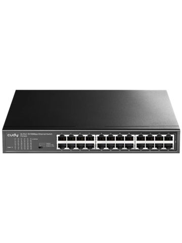 CUDY FS1024 - 24-PORT 10/100 MBPS METAL SWITCH