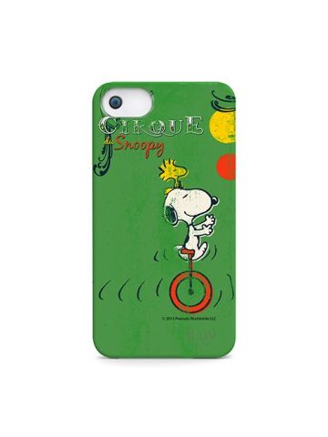 COVER ILUV SNOOPY GREEN ICA7H382GRN PER IPHONE 5 - 5S - SE