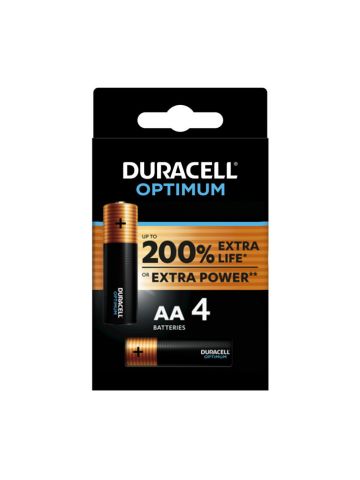 DURACELL OPTIMUM BLISTER 4 STILO AA (LR6/MX1500)
