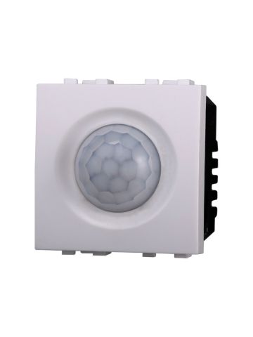 ETTROIT SENSORE DI MOVIMENTO 2 POSTI - SERIE SPACE - BIANCO (LB1801) Compatibile BTicino Living