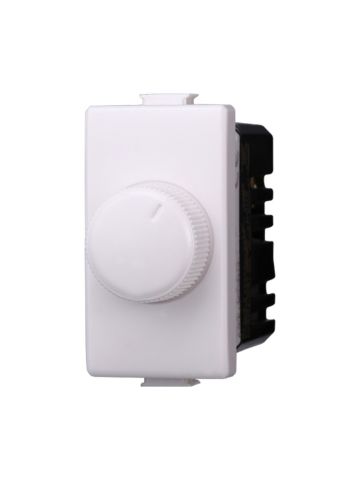 ETTROIT REGOLATORE DIMMER 100-1000W ON/OFF - SERIE SPACE - BIANCO (LB1301) Compatibile BTicino Living