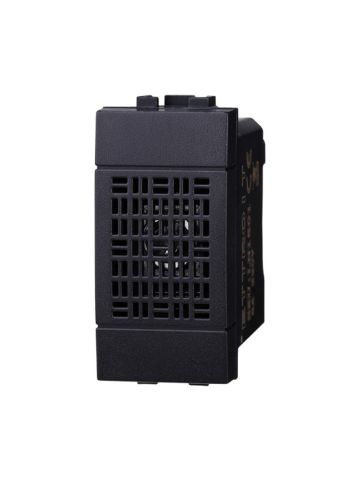 ETTROIT RONZATORE 6A 220V - SERIE SPACE - NERO (LN1501) Compatibile BTicino Living