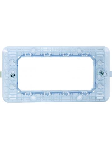 ETTROIT SUPPORTO 4 MODULI - SERIE SOLAR (MT0204) Compatibile BTicino Matix