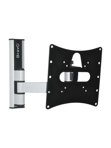 BRAVO LCD 9 BIANCO- STAFFA A MURO A 2 SNODI PER TV 23""/40"" - MAX 20 KG - VESA 100/200