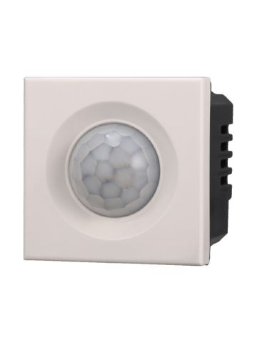 ETTROIT SENSORE DI MOVIMENTO A INFRAROSSI 2 POSTI - SERIE MOON - BIANCO (AB1801) Compatibile BTicino Axolute