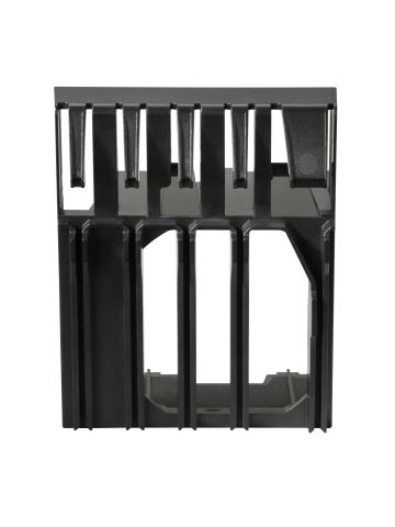 ETTROIT PLACCA PIRAMIDE 4 MODULI - SERIE MOON - SILVER (AN90406) Compatibile ABB Axolute