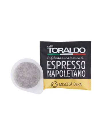 CAFFE TORALDO MISCELA DECAFF. 50CIALDE