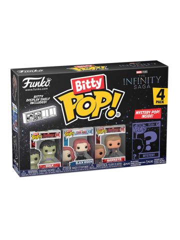 FUNKO POP BITTY POP 4-PACK HULK (71504) - MARVEL