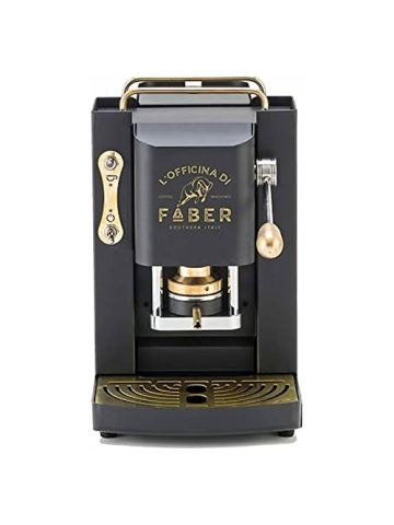 MACCHINA CAFFE FABER DELUXE MAT NERO-SI