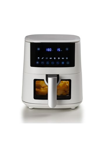 ARIETE AIRY FRYER BIANCO (4633/03) - FRIGGITRICE AD ARIA - 4L - TOUCH CONTROL - TIMER 60 MIN - 1400W