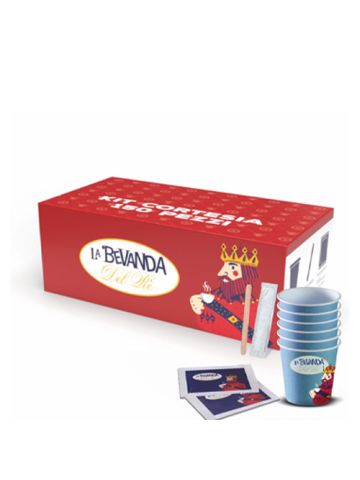 LA BEVANDA DEL RE KIT ZUC+BICC+PAL 150PZ