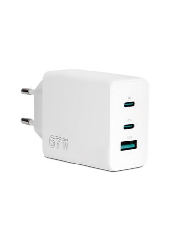 CARICATORE DA RETE 2 TYPE-C +1 P.USB 67W