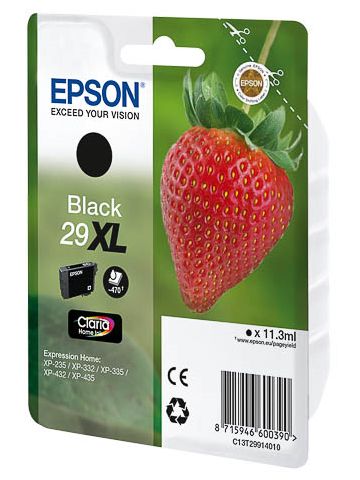CARTUCCIA EPSON T29XL BK FRAGOLA