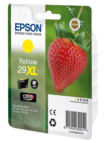 CARTUCCIA EPSON T29XL YEL FRAGOLA