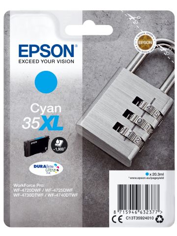 CARTUCCIA EPSON T35XL CIANO