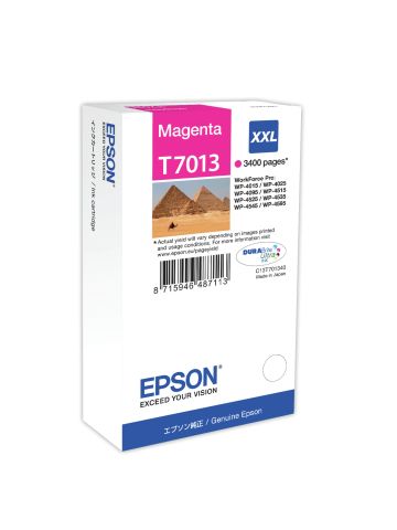 CARTUCCIA EPSON T7013 XXL MAGENTA 3400PG