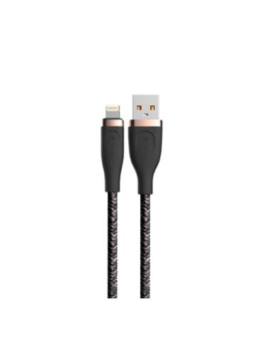CAVO INTRECCIATO USB A LIGHTNING 2,4 A B