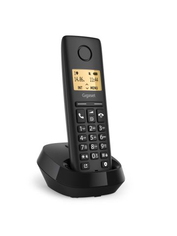 GIGASET PURE 100 (NERO) - TELEFONO CORDLESS SINGOLO