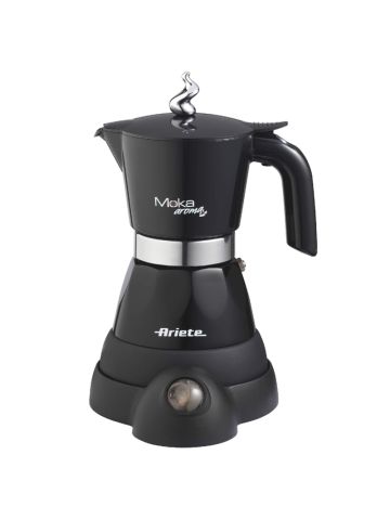 ARIETE MOKA AROMA ELETTRICA (1358/11 ) - CAFFETTIERA MOKA ELETTRICA 2 O 4 TAZZE - 400W
