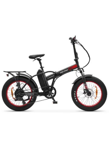 ARGENTO MINIMAX GT - E-BIKE FAT - 20"" - MOTORE BAFANG 250W - 48V 12.8AH - AUT.FINO A 80KM