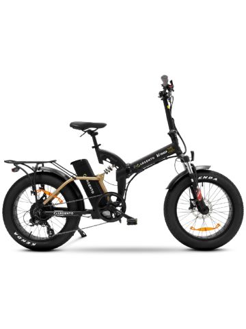 ARGENTO BIMAX XL - E-BIKE FAT - 20"" - MOTORE BAFANG 500W - 48V 12.8AH - AUT.FINO A 80KM