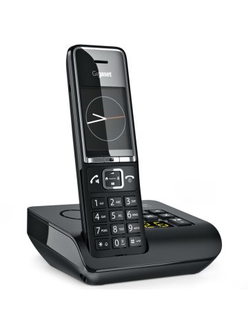 GIGASET COMFORT 550A (NERO) - TELEFONO CORDLESS CON SEGRETERIA E VIVAVOCE