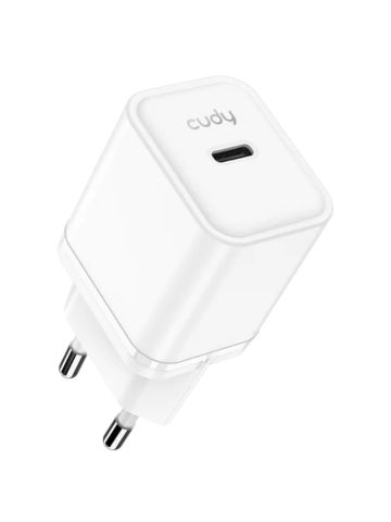 CUDY CH20_EU - 20W USB-C CHARGER WITH EU PLUG