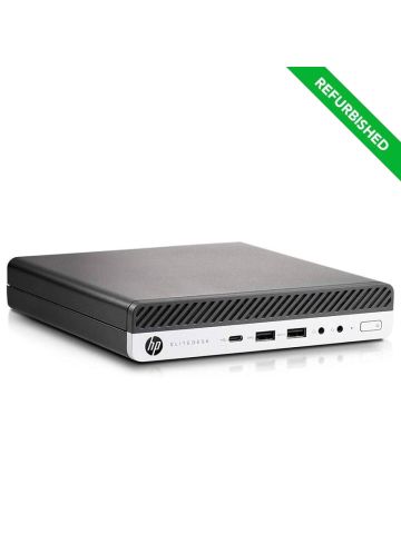 HP 600/800 G3 MINI PC (REFURBISHED RINOVO GRADO A) - PC DESKTOP - CPU INTEL i5 GEN.7 - RAM 16GB - SSD 480GB - NO DVD - W11 PRO - Garanzia 1 anno