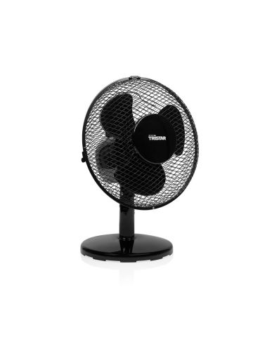 VENTILATORE TAVOLO 23CM NERO