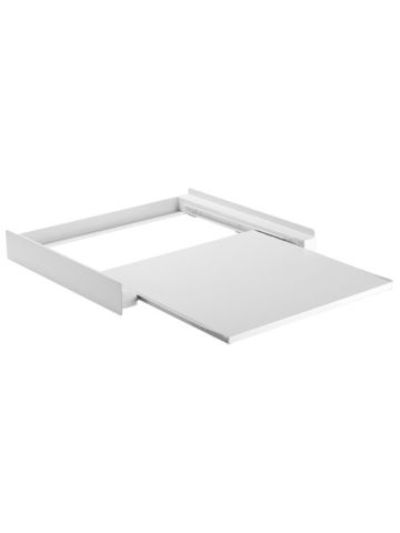 SUPERIOR SUPSLW001 - TOWER PRO - SUPPORTO SOVRAPPOSIZIONE LAVATRICE/ASCIUGATRICE CON RIPIANO ESTRAIBILE