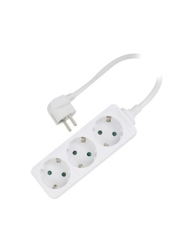 Multipresa 3 Posti Schuko e Spina Schuko