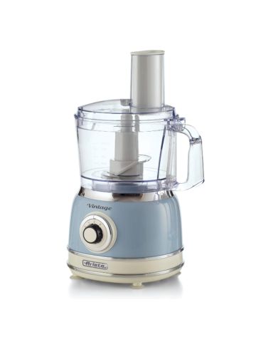 ARIETE 1781/05 - ROBOT DA CUCINA MULTIFUNZIONE VINTAGE (CELESTE) - 1.2 L - 2 VELOC.+PULSE