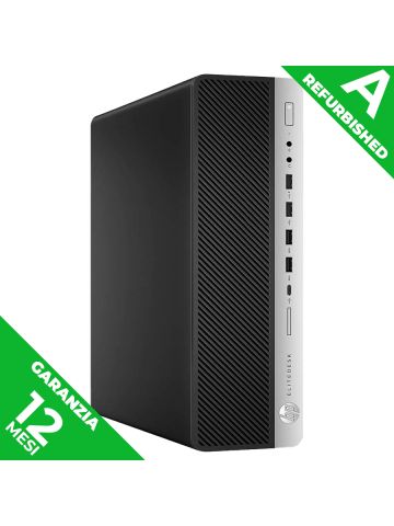 HP ELITEDESK 800 G3 SFF - PC DESKTOP SFF - CPU INTEL I7 GEN. 7 - RAM 16GB - SSD 512GB - W11 PRO - 1Y - REFURBISHED GRADO A
