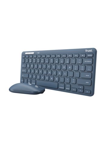 KIT TAST+MOUSE TRUST LYRA WL BLUE