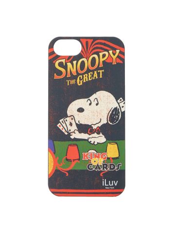 COVER ILUV SNOOPY GRAY ICA7H382GRY PER IPHONE 5 - 5S - SE