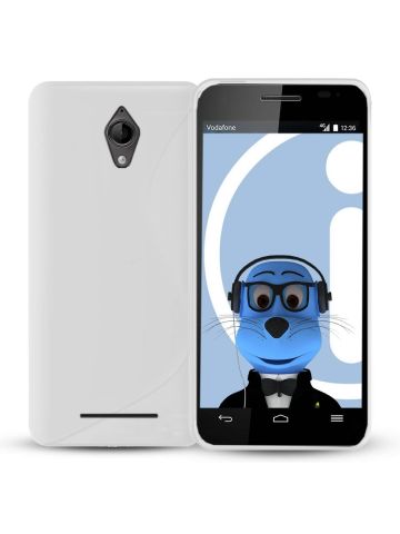 COVER IN TPU JELLY SMART 4 TURBO CON SCREEN PROTECTOR CYAN