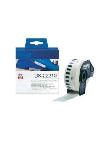 ETICHETTE BROTHER BK/WHIT SUPL29MMX30.48